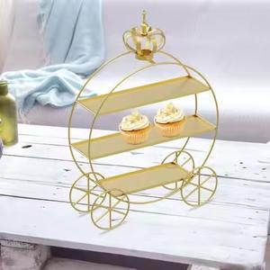 Support à chocolats élégant en métal, tour décorative pour bonbons, idéal pour les anniversaires et les cérémonies spéciales - Product Image 1