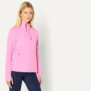 เสื้อแจ็คเก็ตโยคะไนลอนคอสูงแบบซิปเต็มตัวสำหรับผู้หญิง ระบายอากาศได้ดี ทรงเข้ารูป แขนยาว เหมาะสำหรับออกกำลังกาย แห้งเร็ว ใช้สำหรับฟิตเนส วิ่ง และกิจกรรมกลางแจ้ง - Product Image 3