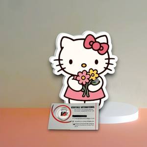 Plaque magnétique en acrylique pour extensions de cils, motif fleur diamantée, personnalisable avec logo professionnel, pour la Saint-Valentin, marque privée - Product Image 6