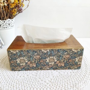 Boîte à mouchoirs en bois personnalisée avec impression émaillée écologique, nouvelle conception pour restaurant - Product Image 2