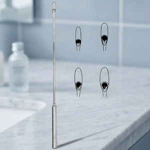 Sonde et forceps DESJARDINS avec tige flexible 17 F.G en acier inoxydable – L'instrument chirurgical électrique incontournable - Product Image 2