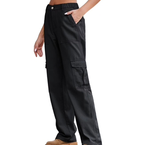 Pantalones de Moda para Mujer 2026, Pantalones Casuales con Logotipo Personalizado, Pantalones Anchos de Mezclilla Estilo Boyfriend para Damas - Product Image 4