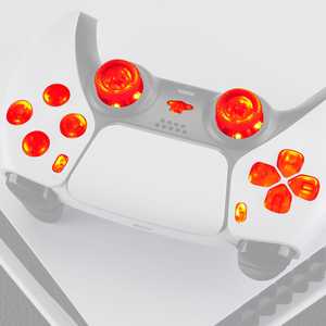 Kit de Luces LED DTF Multicolor Iluminadas para el Control de PS5, para los Botones D-pad, Thumbsticks, Share, Option y Home - Product Image 4