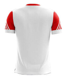 Camiseta de Fútbol Sublimada Personalizada Premium, Logotipo del Club, Impresión del Patrocinador, Mangas Cortas, Ligera, Impermeable, Verano, Unisex - Product Image 6