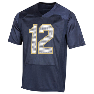 Camiseta de Fútbol Americano Ecológica de Último Diseño 2026 para Adultos, de Secado Rápido, Anti-UV, Transpirable, con Cuello en V, Totalmente Personalizable - Product Image 4