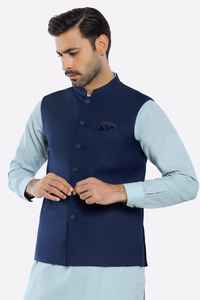 Chaleco de Cuello Indio-Pakistaní 100% de Alta Calidad en Venta, Ropa Exterior Personalizada para Hombre, Servicio OEM - Product Image 2