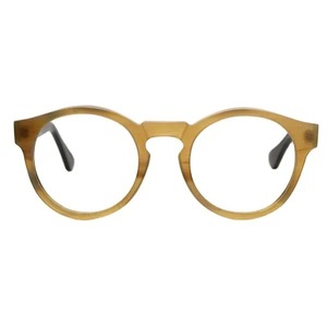 Gafas de cuerno de búfalo hechas a mano, montura óptica de lujo natural, montura completa, unisex, ligeras, premium - Product Image 2