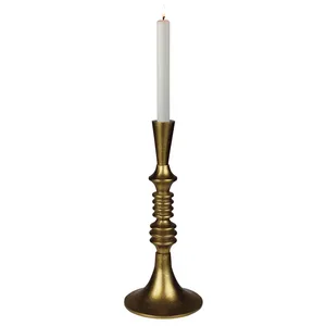Luxury Handmade Iron <b>Candle</b> Holder Manufacturer with Custom Design and Private Label ServicesTapered Brass Candlestick Holder - Product Image 2
