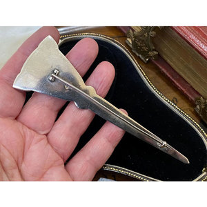 Impresionante Broche de Plata de Ley Escocesa Vintage con Diseño de Animal Mítico Celta para Kilt - Product Image 2