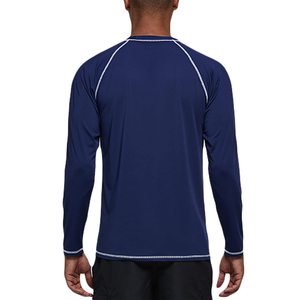 Men's Long Sleeve Sublimation Print Quick Dry <b>Polyester</b> <b>100</b>% Swim <b>Shirt</b> Sport Top Made By Pakistan - Product Image 2