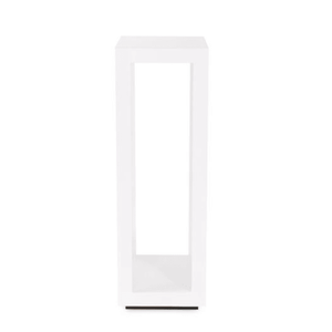 White <b>Console</b> <b>Table</b> Modern Side <b>Table</b> <b>Narrow</b> Display Cabinet Accent Storage <b>Table</b> for Living Room Entryway - Product Image 1