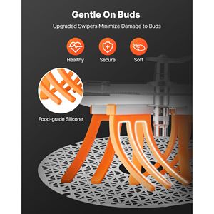 Trimmer Manuale per Foglie e Germogli da 12 Pollici con Display Visivo, per Taglio a Secco e Umido, Idroponico, Lame in Acciaio Inossidabile, Attrezzo da Giardino, Ciotola per Raccolta - Product Image 5