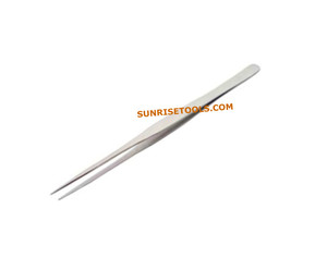 Pince à épiler SUNTOOLS/STIPL modèle 593A en acier inoxydable, coupe baguette irrégulière, 200 mm, outil de fabrication de bijoux - Product Image 2