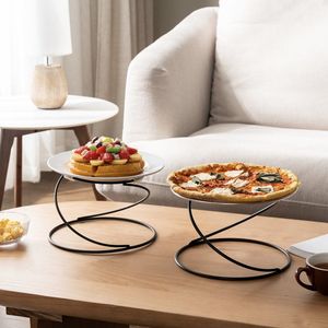 Expositor de cupcakes, soporte elevado para pastelería, expositor de buffet escalonado, expositor decorativo para alimentos, soporte moderno para postres - Product Image 6