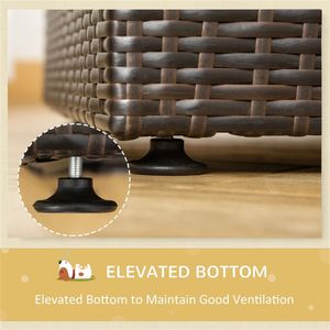 Cama elevada plegable para mascotas (pequeñas y XL) con dosel, espuma suave extraíble, malla lavable y características metálicas refrescantes para perros y gatos - Product Image 5