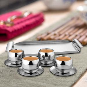 Combo Chai & Shai de acero inoxidable de doble pared para amantes del café y el té - Product Image 2