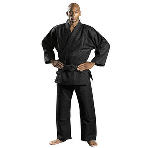 Wholesale Custom Logo <b>Silk</b> <b>Screen</b> Printed 100% Cotton Lightweight/Eco-Friendly Durable Men's Martial Arts Gi Set Front Logo - Product Image 1