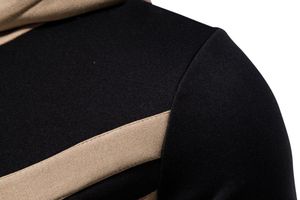 Sweat-shirt à capuche uni pour homme - Tissu en velours imprimé personnalisé, tendance, décontracté et élégant pour l'automne - Product Image 3
