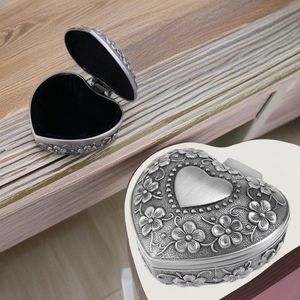 Boîte de rangement décorative SINDOOR BOX DIBBI en laiton et cuivre antique, élégante - Product Image 3