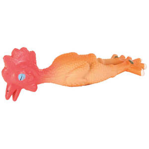 Juguete de Látex con Sonido para Mascotas Pequeñas, Mini Pollo de 15 cm - Product Image 1