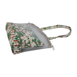 Bolsa de Cosméticos de PVC 2 en 1, Bolso Tote de Moda con Interior de Lona Transparente de PVC, Cierre Superior con Cremallera, Estilo Transparente - Product Image 6