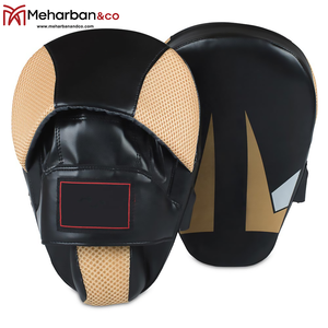 นวมหนังสำหรับฝึกมวยแผ่นเน้นการพิมพ์โลโก้แบบกำหนดเอง - Product Image 2