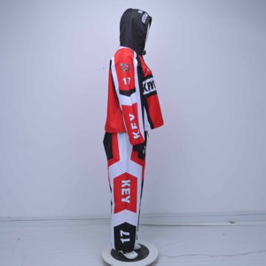 Coupe-vent léger pour homme, imprimé, à capuche, avec logo personnalisé, réversible, grande taille, séchage rapide, imperméable, style survêtement - Product Image 6