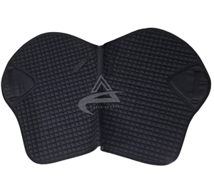 Tapis de selle pour cheval en coton de qualité supérieure, doublure en maille, personnalisable avec logo, disponible en plusieurs couleurs, pour l'équitation - Product Image 2