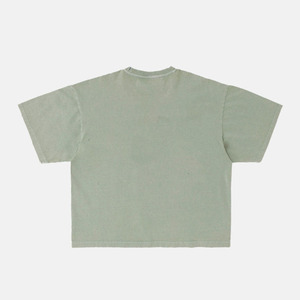 Camisetas Unisex de calidad superior Boxy Fit Vintage lavado con ácido para hombre con logotipo personalizado ropa de entrenamiento High Street Sun Faded camisetas - Product Image 2