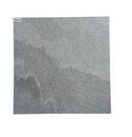 Carrelage extérieur en porcelaine italien 12 mm d'épaisseur 600x600 mm, robuste, surface rustique, résistant aux acides, résistant à la neige, antidérapant, pour hall