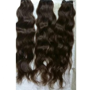 Hermoso precio 100% sin procesar 8 pulgadas Temple Virgin Water Wave Lace Front Raw Indian Weft Doble cabello humano Natural - Product Image 6