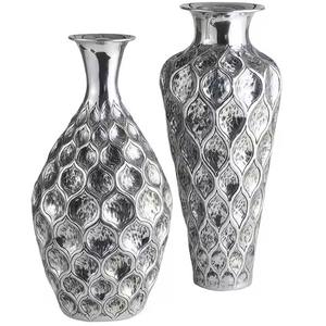 Vases à fleurs en métal pour l'aménagement floral intérieur, style contemporain - Product Image 4