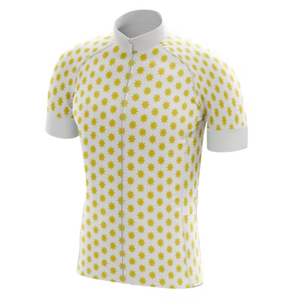 Maillot de cyclisme à manches courtes avec fermeture éclair, impression par sublimation de couleur personnalisée, avec poche, haute qualité, design d'équipe OEM, pour hommes - Product Image 5