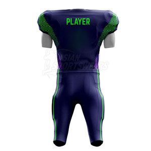Uniforme americano con logotipo personalizado, adecuado para juegos en equipo, entrenamiento, práctica y partidos profesionales. - Product Image 2