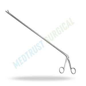 Pinza de agarre dentada de 400 mm para cirugía de columna vertebral, instrumento quirúrgico para agarre de tejidos - Product Image 4