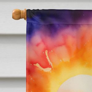 Iris Color Large Porch House <b>Flag</b> Multicolor Yard Banner Artwork Wall Hanging Made Durable Polyester <b>for</b> Sleeve <b>Pole</b> Decorative - Product Image 3