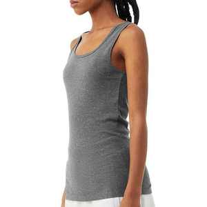 Débardeurs pour femmes, mode quotidienne, col rond élégant, fournisseur de vêtements haut de gamme, 100% coton, séchage rapide, respirant - Product Image 4