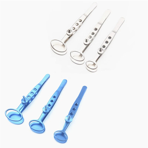 Ophthalmic Chalazion Eye Forceps Titanium Alloy / Stainless Steel Eyelid Surgical Instrument Reusable Ophthalmic Surgery Tool - Product Image 3