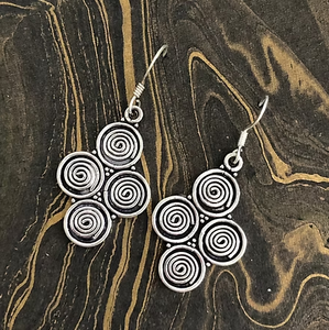 <b>Sterling</b> <b>Silver</b> Minimalist <b>Dangle</b> <b>Earrings</b> 10.9 Grams for Everyday Wear Wholesale Manufacturer JAIPUR <b>SILVER</b> - Product Image 2