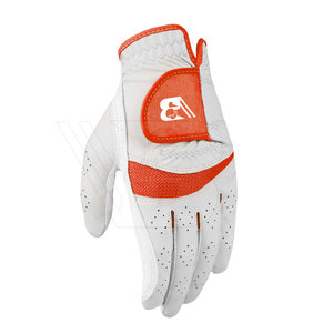 Gants de golf en cuir véritable au design unique avec logo personnalisé, respirants, légers, protection des mains, fabriqués au Pakistan - Product Image 3