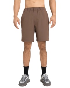 กางเกงขาสั้นผู้ชายแบบแห้งเร็ว100% กระเป๋าคาดเอวยางยืดสำหรับออกกำลังกายเล่นกีฬาวิ่งทำจากโพลีเอสเตอร์180กรัม - Product Image 1