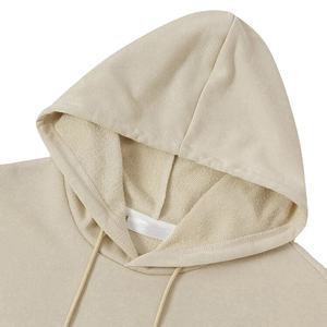 2025 vente chaude nouveau Design sweats à capuche unis pour homme 100% coton nouveau Style Streetwear à manches longues hommes pull à capuche OEM entretenu - Product Image 4