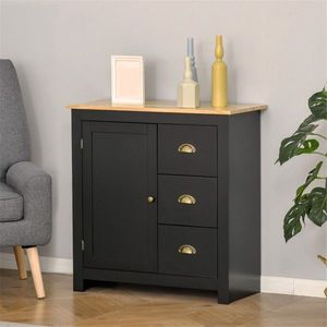 Black Kitchen Storage Cabinet - Product Image 2