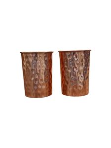 High Quality Gorgeous Look Pure Copper Tumbler Glass <b>Set</b> Cup for Water Decorated Tumbler Large Custom for Drinking Ware - Product Image 2
