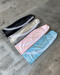 Pantalon décontracté à rayures latérales Y2k pantalon délavé vintage Streetwear pantalon de survêtement à rayures pour hommes - Product Image 1