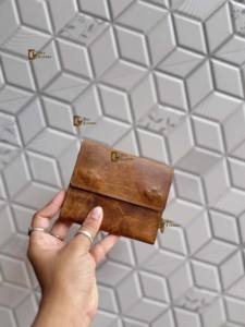 Gran oferta, billetera Unisex de cuero Real, billetera elegante con múltiples bolsillos, bolso de cuero genuino, forro, soporte para efectivo - Product Image 3