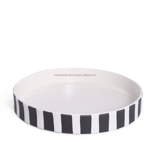 Customised Size Polished Bone Inlay Eco-Friendly Handmade Tray High Quality Modern Vintage Style Design Party Use-<b>Hand</b> Use Gift - Product Image 1