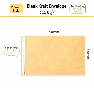 Enveloppes portefeuilles en kraft imprimées par lamination, Vietnam, nouveau modèle OEM, 9 couleurs, dimensions personnalisables, sacs en papier emballés en carton - Product Image 1