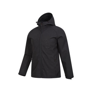 Chaqueta Cortavientos Softshell con Capucha y Parches Personalizada, de Alta Calidad para Hombre, Uso en Exteriores, Superventas - Product Image 5