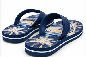 Sandalias de Playa de Diseño Personalizado con Suela de Goma Antideslizante para Uso Casual al Aire Libre en Verano, Sandalias de Playa Cómodas y Antideslizantes - Product Image 3